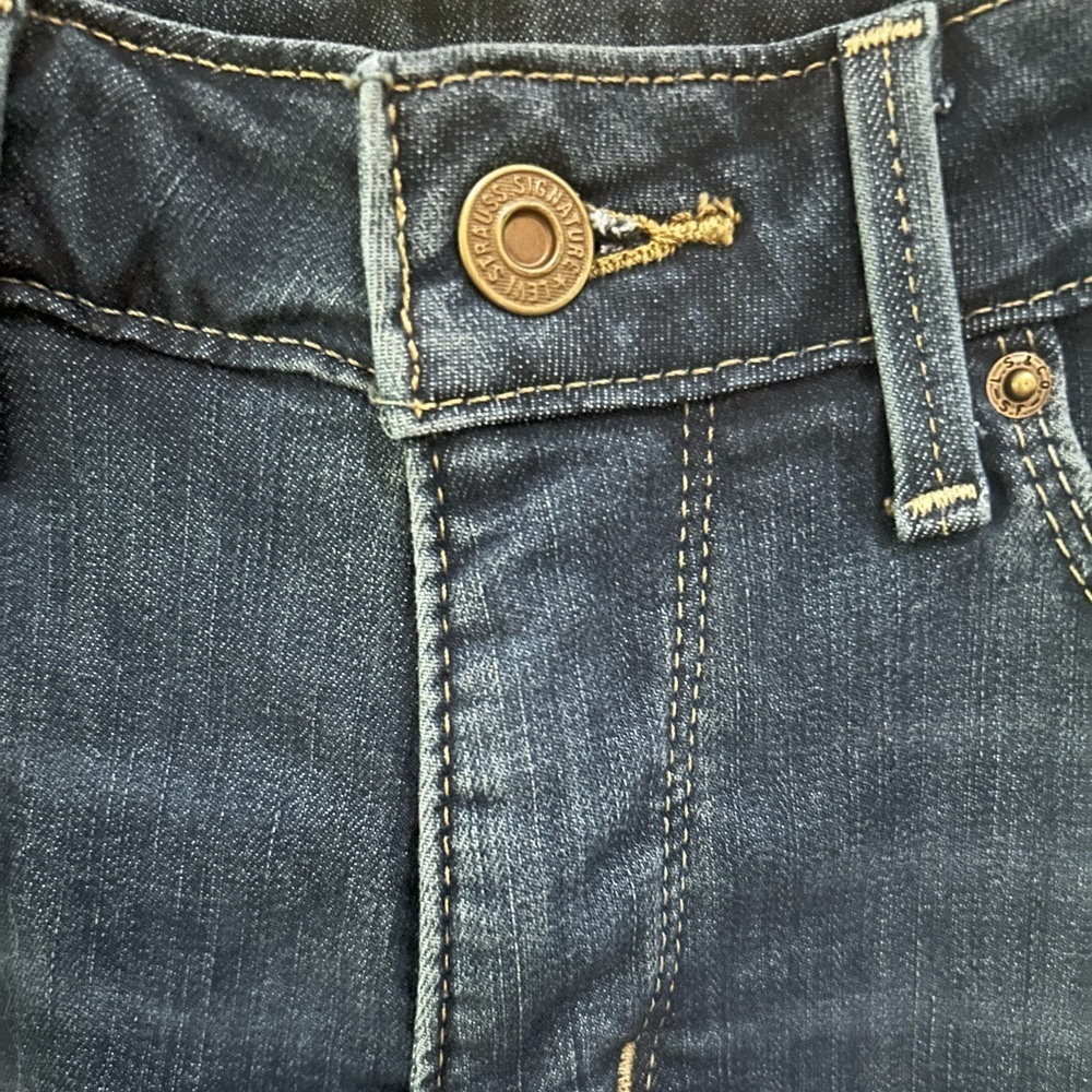 Levi Strauss Signature Gold Totally Shaping Bootcut Jeans Dark Wash Women’s - Picture 5 of 8